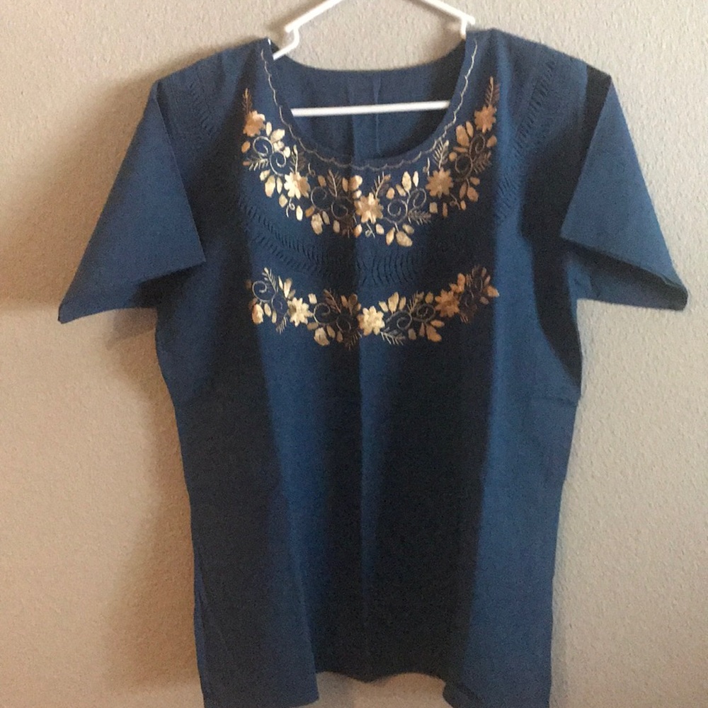 Mexican Manta Blouse